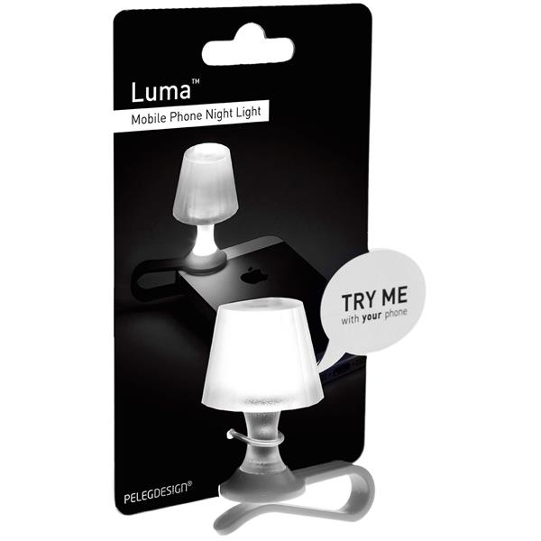 PE857   Mobillampe, LUMA, grå Peleg Design